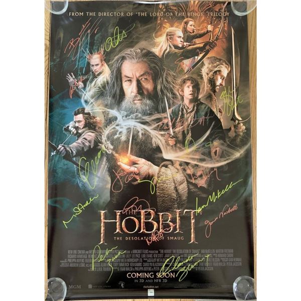 Signed he Desolation of Smaug Movie Poster