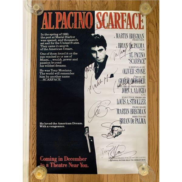 Signed Scarface Movie Poster