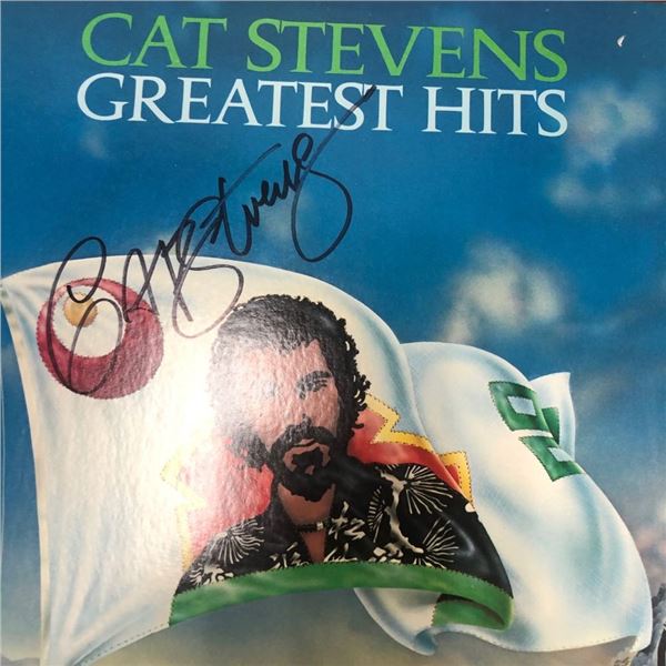 Signed Cat Stevens Greatest Hits Album