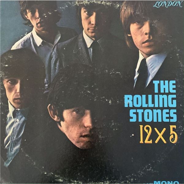 Signed Rolling Stones 12 x 5 Album Cover