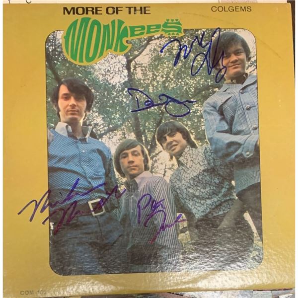 Signed The Monkees, More of the Monkees Album Cover