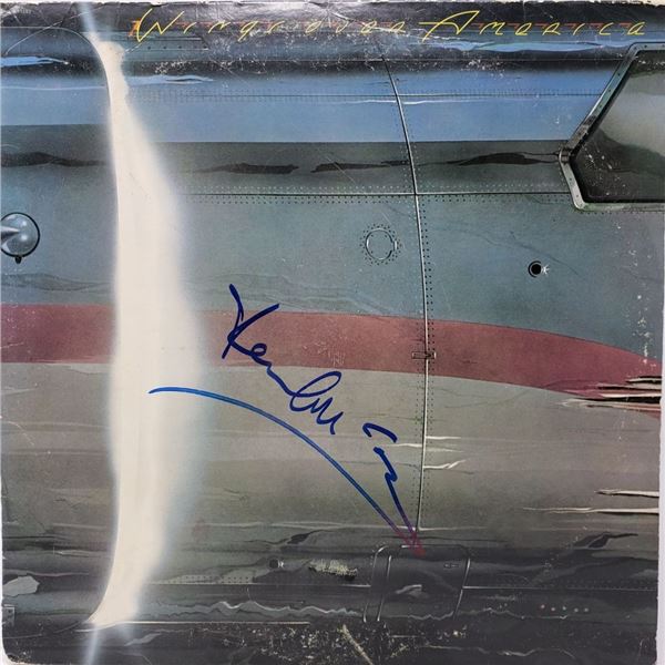 Signed Paul McCartney, Wings Over America Album Cover