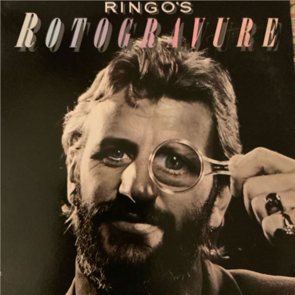 Signed Ringo Starr Rotogravure Album Cover