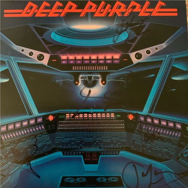 Signed Deep Purple When We Rock, We Rock and When We Roll, We Roll Album Cover