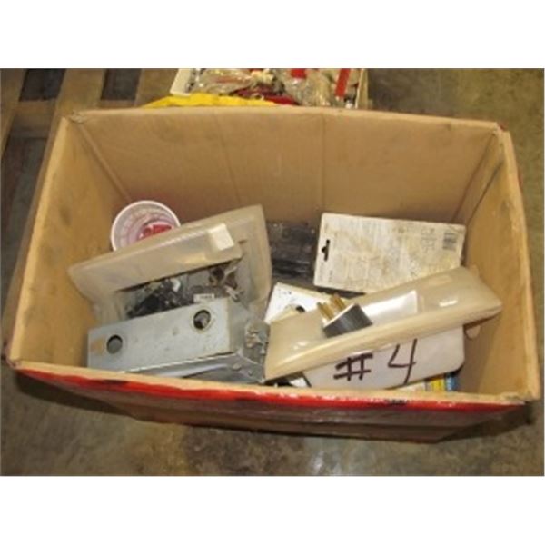 BOX OF ELECTRICAL; BREAKER BOX; SWITCHES; RECEPTICALS