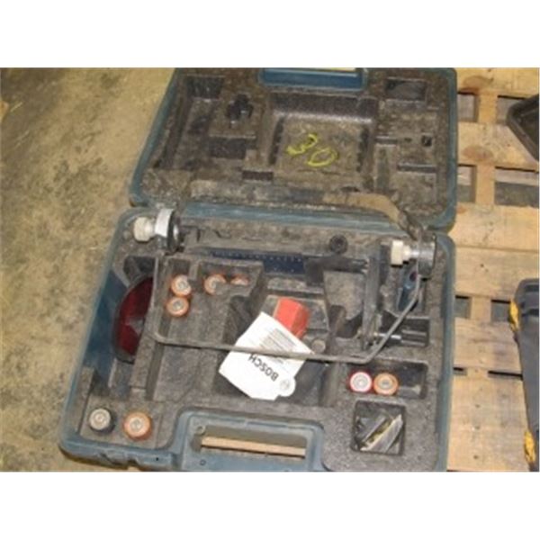 BOSCH LASER LEVEL BOX & PARTS (NO LEVEL)
