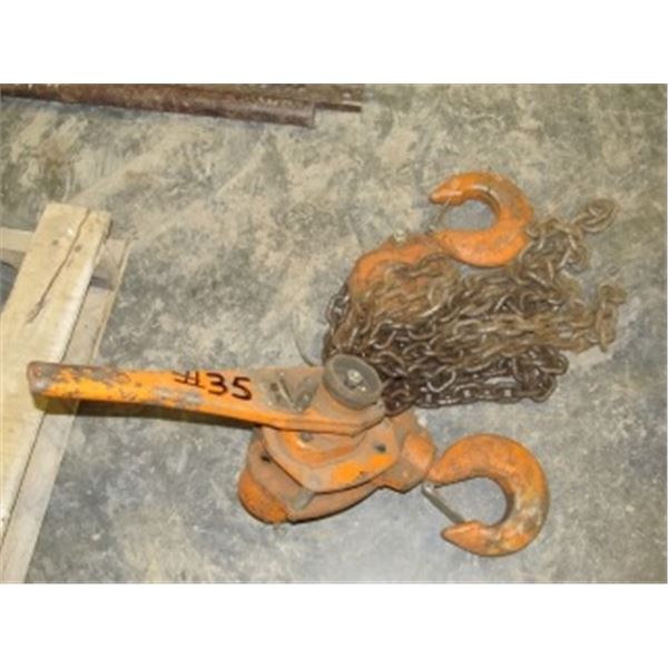 WESTWARD 6 TONNE CHAIN HOIST