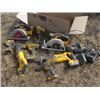 Image 1 : DEWALT SAWZALLS; DRILLS; SKIL SAW