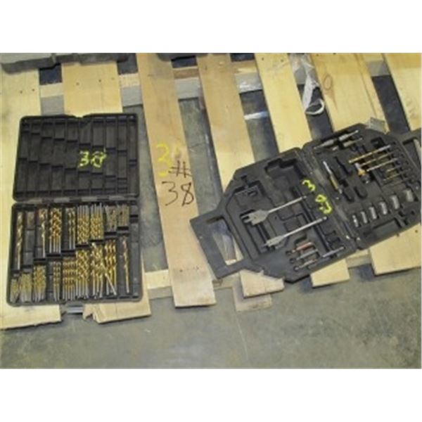 2 KITS OF DRILL BITS