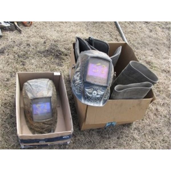 2 AUTO DARKENING HELMETS