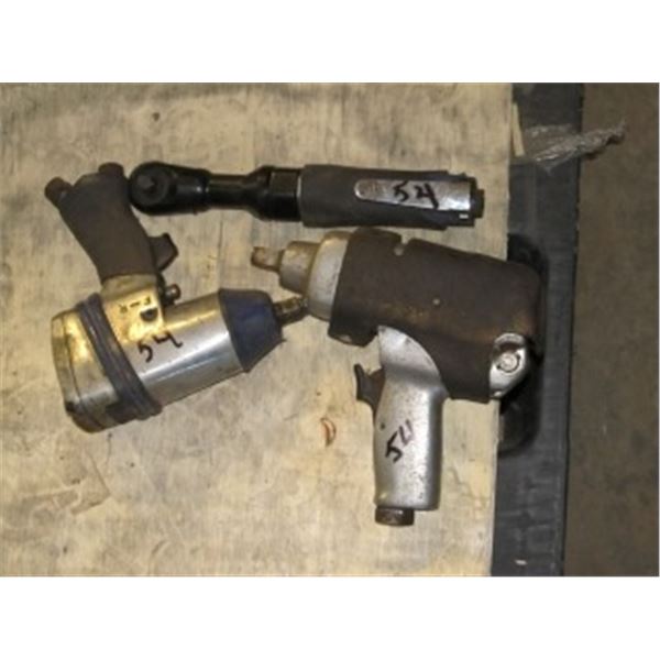 2- 1/2" AIR IMPACT & 1- 3/8" RATCHET