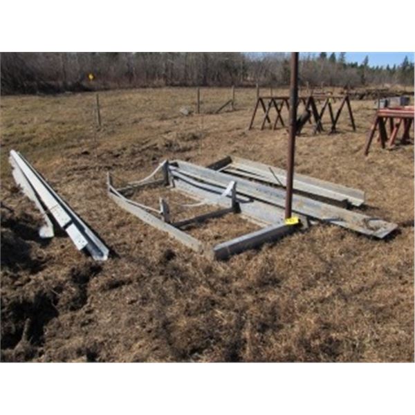 GALVANIZED METAL & FUEL STAND