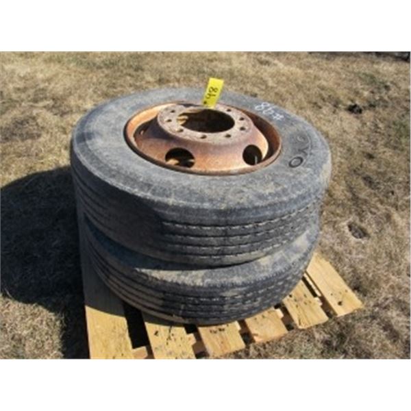 2 - TOYO 295/75/22.5 TIRES