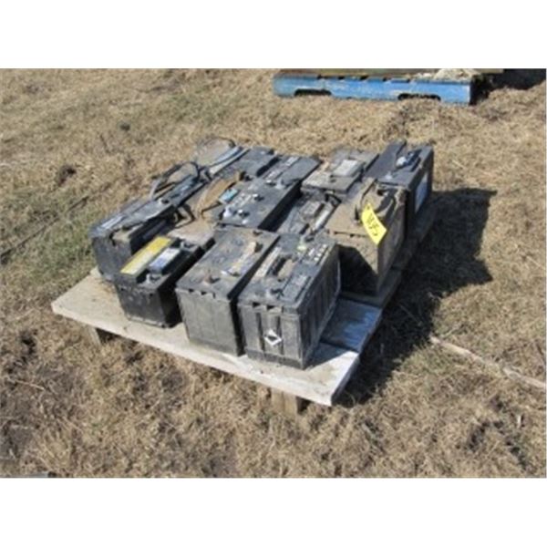 APPROX 15 ASSORTED BATTERIES