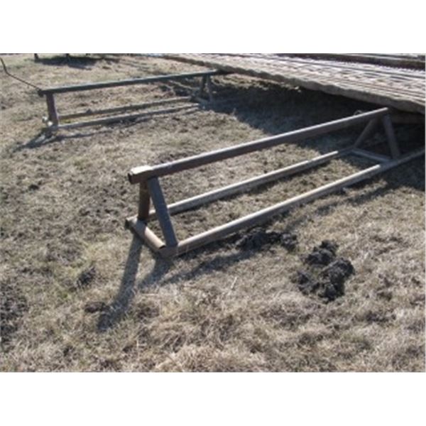 2 PIECE PIPE RACK (APPROX 24') (BOTH FOR ONE MONEY)