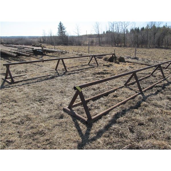 2 PIECE PIPE RACK (APPROX 24') (BOTH FOR ONE MONEY)