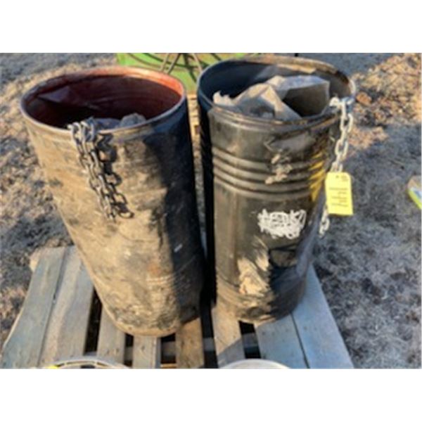 2 BARRELS OF 1/4" PRE CUT GATE CHAIN