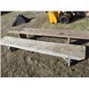 Image 1 : 2 WOODEN BENCHES