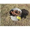 Image 1 : PAIL OF HORSE SHOES; SPIKES & VALVES