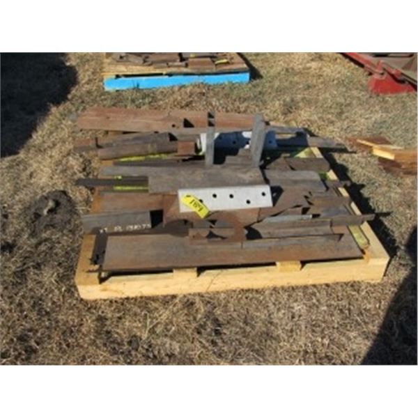 PALLET OF FLAT & ANGLE IRON