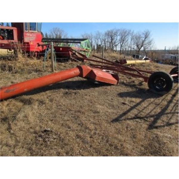 WESTFIELD 10" X 61' SWING AUGER (WIND DAMAGED FOR PARTS ONLY)