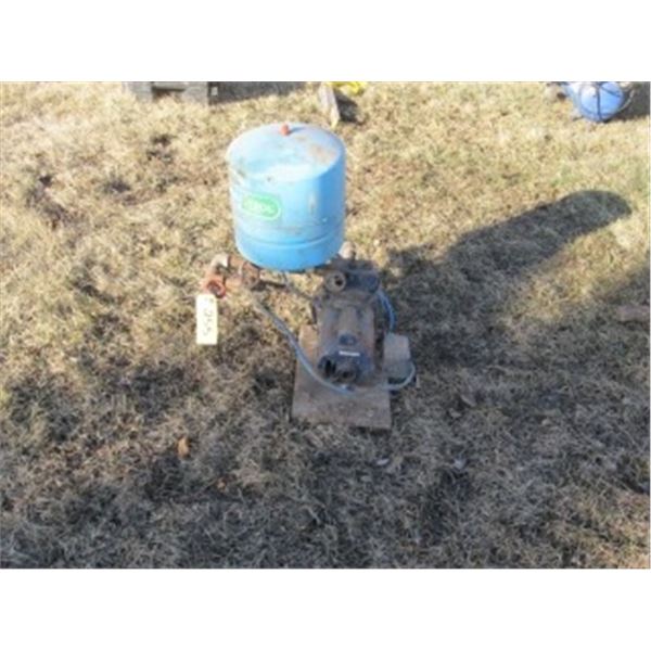 ELECTRIC WELL PUMP & PRESSURE TANK