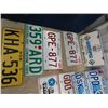 Image 2 : Approx 14 License Plates- 2 USA, 1960's & UP Various Provinces,  Wpg Centennial Topper Plus More