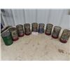 Image 1 : 9 Full Esso Quart Oil Cans