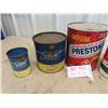 Image 3 : 8 Oil Cans - Coop, Bardahl, Gulf Plus More!