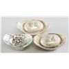 Image 1 : Lot of Three Chinese Silver Colored Ingots