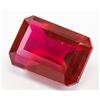 Image 2 : 30.60ct Emerald Cut Red Natural Ruby GGL