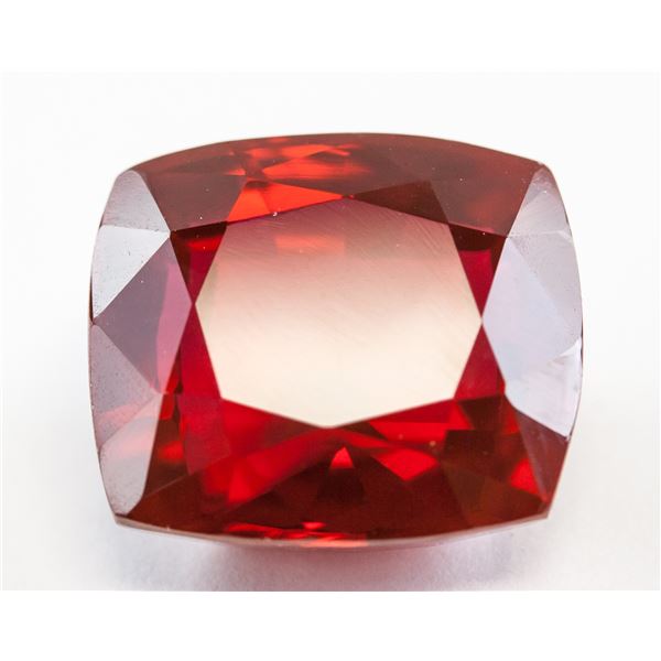 29.15ct Cushion Cut Red Natural Ruby GGL