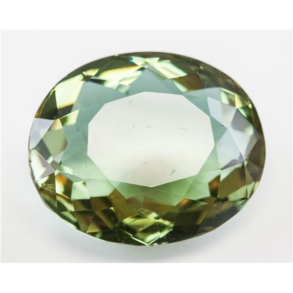 57.65ct Oval Cut Green Natural Alexandrite GGL