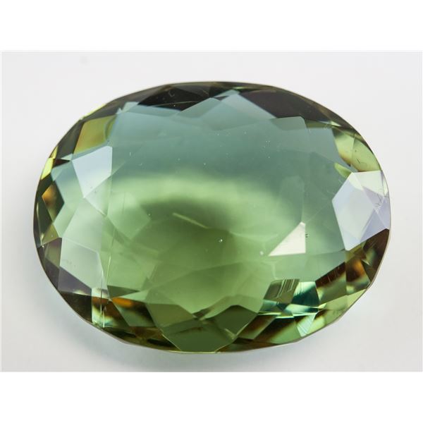 79.20ct Oval Cut Brown to Green Alexandrite GGL