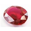 Image 2 : 30.20ct Oval Cut Red Natural Ruby GGL