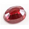 Image 3 : 30.20ct Oval Cut Red Natural Ruby GGL