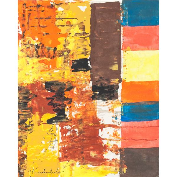 Helen Frankenthaler American Oil on Canvas