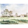 Image 1 : Edward Garbely 1908-1999 US Watercolor Landscape