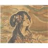 Image 3 : Chinese Print on Silk Scroll Beauty