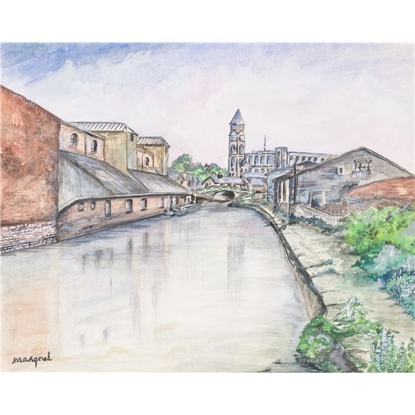 Albert Marquet French Watercolor Gouache Galerie M