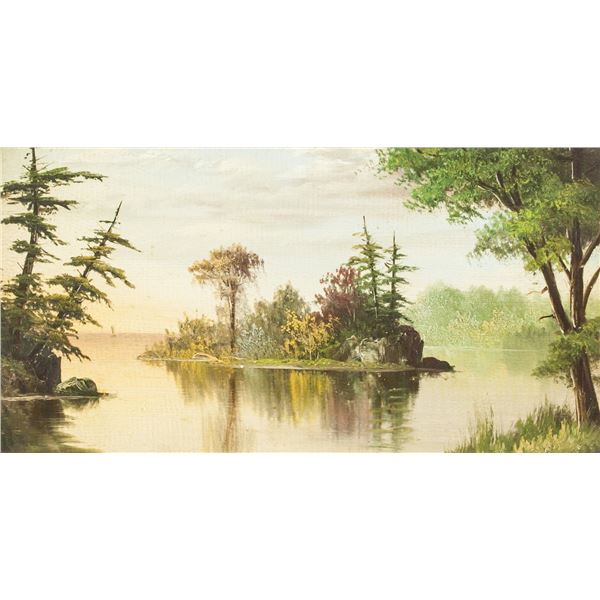 Canadian Oil on Canvas Landscape