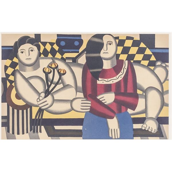 Fernand Leger French Signed Linocut 35/200