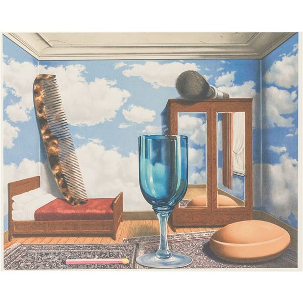 Rene Magritte Belgian Signed Lithograph 15/200