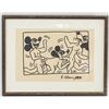 Image 2 : Keith Haring American Mixed Media on Paper
