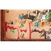 Image 10 : Acrylic on Canvas Asian Paintings 4pc Signed