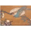 Image 3 : Qian Tangzhang Chinese Watercolor on Fabric Scroll