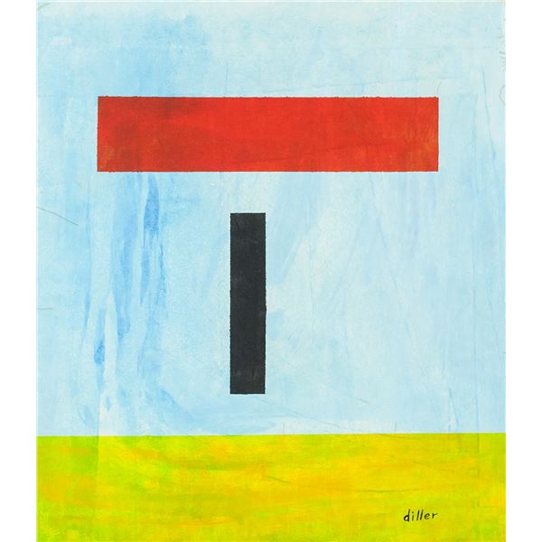 Burgoyne Diller American Oil on Canvas