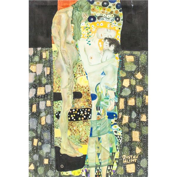 Gustav Klimt Austrian Oil on Canvas LEFEVRE GALLER