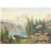 Image 1 : Wojciech Weiss Polish Oil on Canvas Landscape