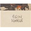 Image 4 : Egon Schiele Austrian Modernist Signed Linocut